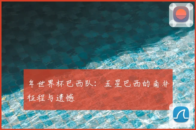 年世界杯巴西队：五星巴西的南非征程与遗憾